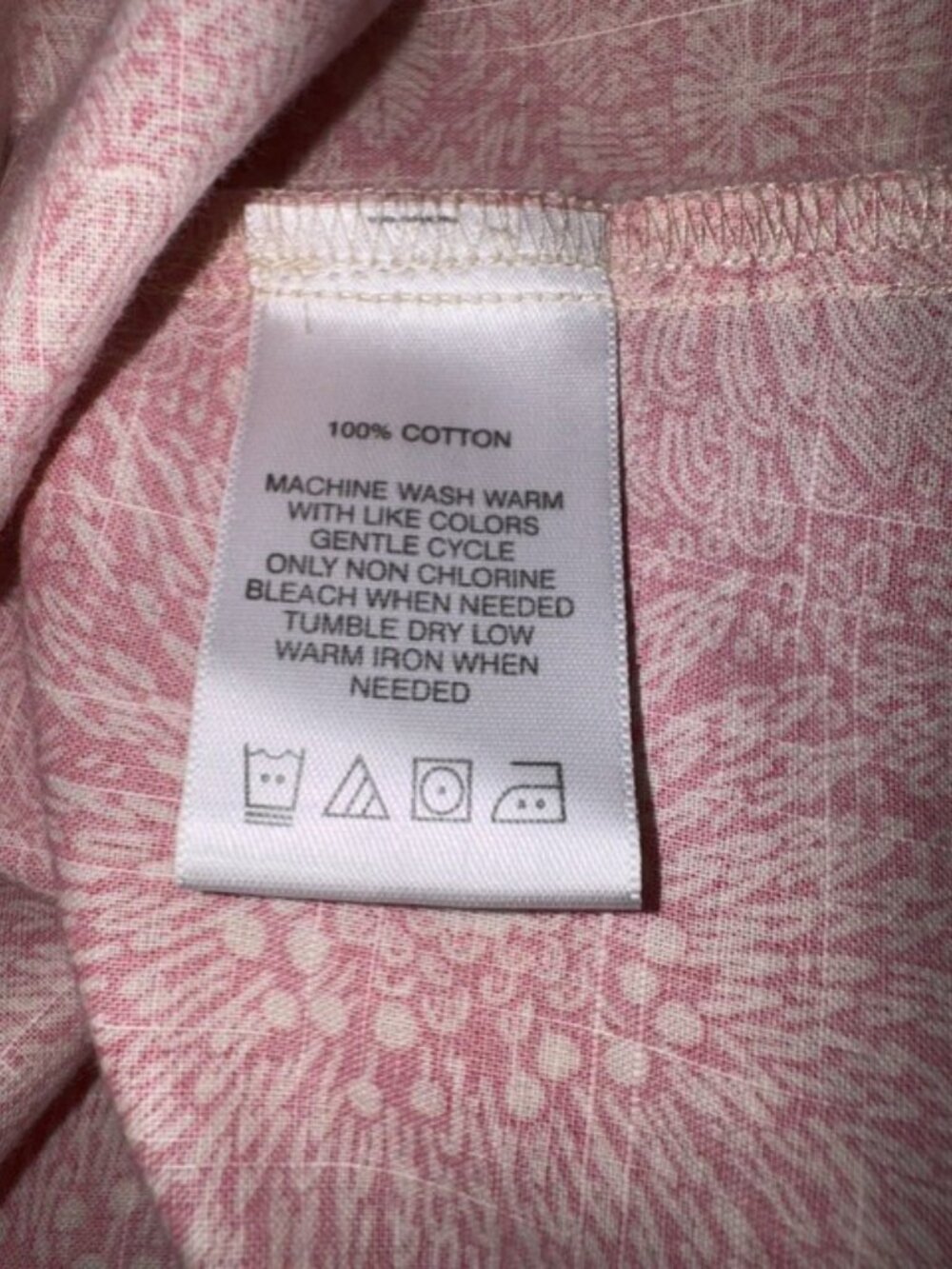FOXCROFT Orange Floral Print Blouse (Size 18W) - Picture 7 of 7